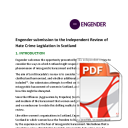 Engender Submission to the Independent Review of Hate Crime Legislation in Scotland