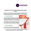 A Gender Edit of the Scottish Government Draft Budget 2018-19