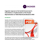 Engender response to the Scottish Government’s Consultation on Implementation of the Gender Representation on Public Boards (Scotland) Act 2018