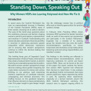 Standing Down, Speaking Out: Why women MSPs are leaving Holyrood and how we fix it