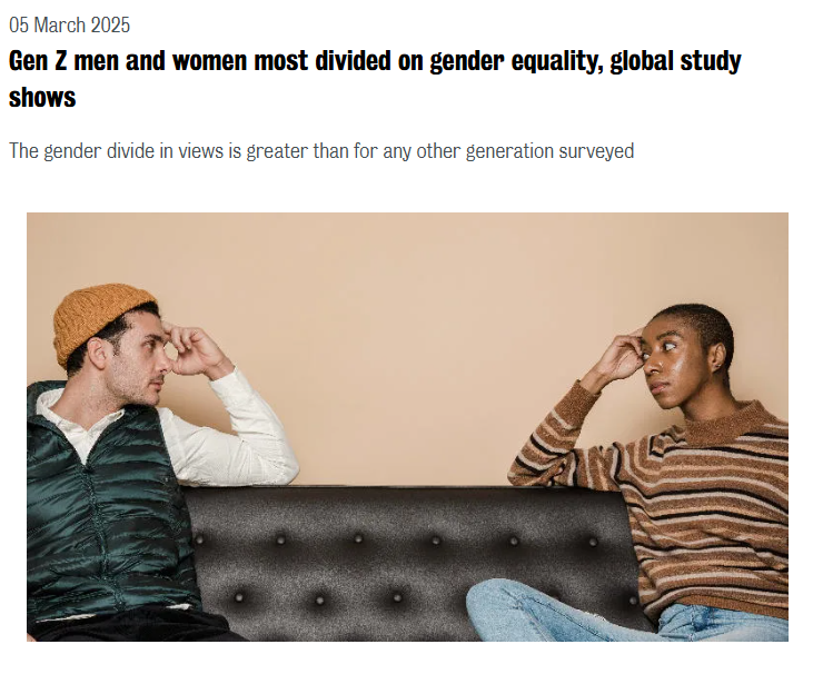 screenshot of an article from King's College London