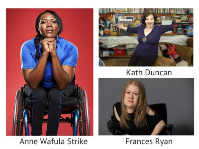 Frances Ryan, Kath Duncan, Anne Walufa Strike