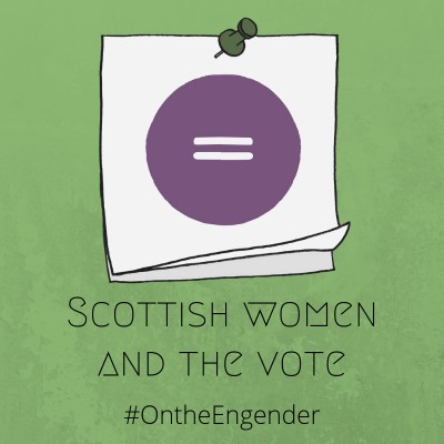Scottish Women and the Vote podcast logo