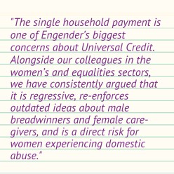 Can the DWP's proposed changes to Universal Credit deliver for women?