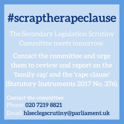 One last chance to scrap the rape clause